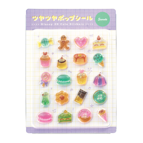 ツヤツヤポップシール