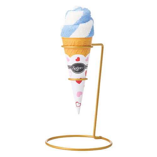 まるでソフトクリームなミニタオル１枚