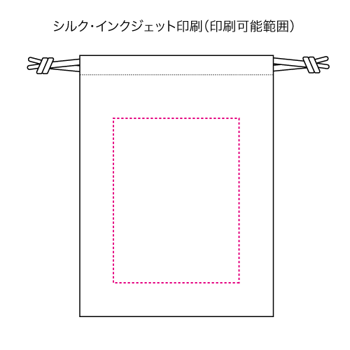 リサイクルコットン巾着M