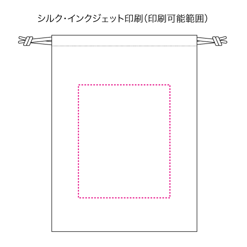 リサイクルコットン巾着L