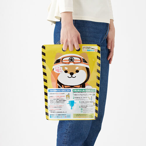 わんわん！レスキュー隊長のコック付き給水タンク ３Ｌ