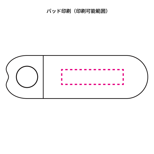 ハンドル付きスリムピルケース