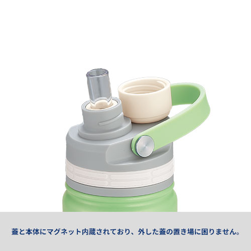 マグリッド・真空二重2WAYストローボトル500ml