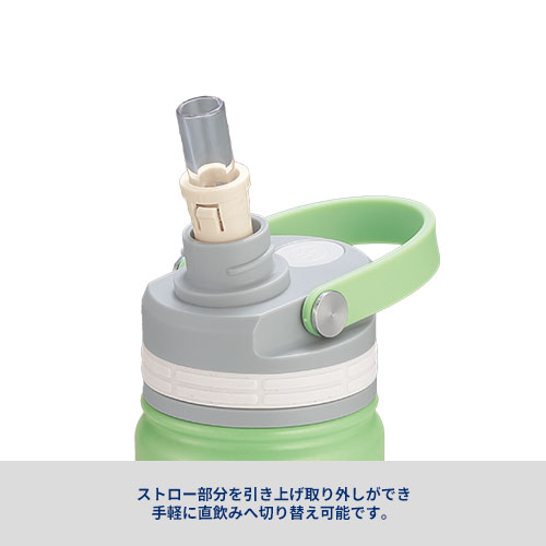 マグリッド・真空二重2WAYストローボトル500ml