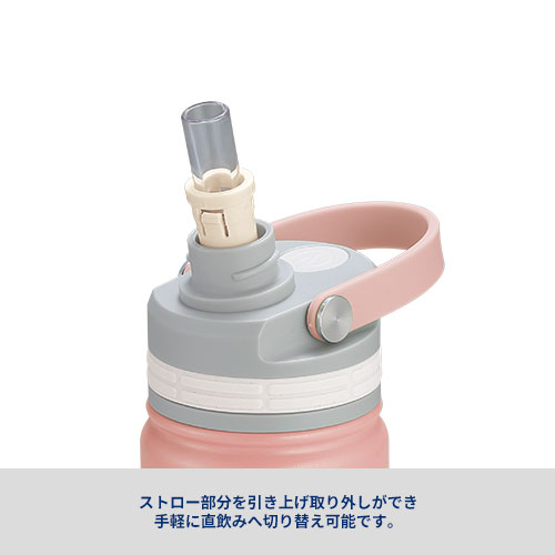 マグリッド・真空二重2WAYストローボトル700ml