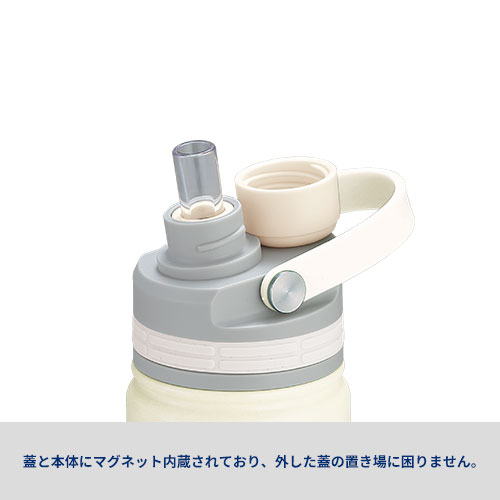 マグリッド・真空二重2WAYストローボトル700ml
