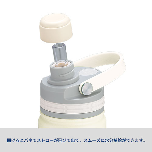 マグリッド・真空二重2WAYストローボトル700ml