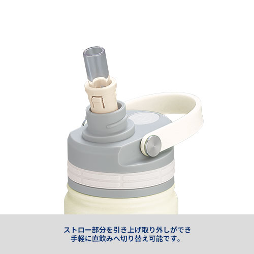 マグリッド・真空二重2WAYストローボトル700ml