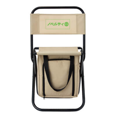アウトドア保冷温バッグ付きチェア