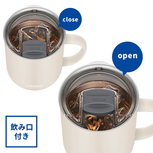 THERMOS マグカップ用スライドフタ（サイズ選択）