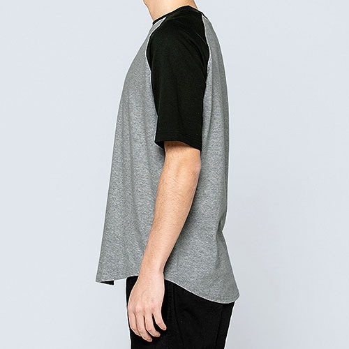 【Printstar】5.6オンス ヘビーウェイトラグランTシャツ