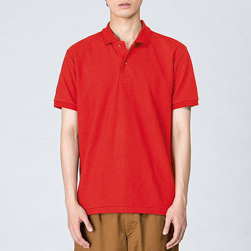 【Printstar】5.8オンス T/Cポロシャツ(ポケット無し)