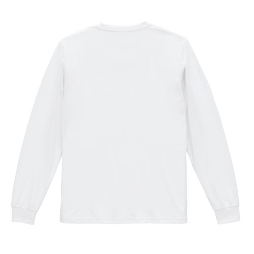 4.4オンス ドライスムース リサイクルポリエステル ロングスリーブ Tシャツ