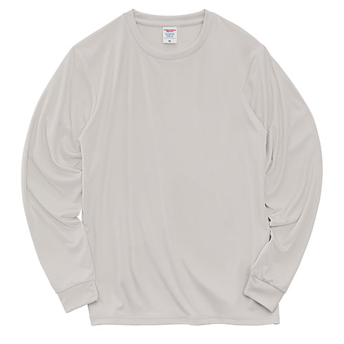 4.4オンス ドライスムース リサイクルポリエステル ロングスリーブ Tシャツ