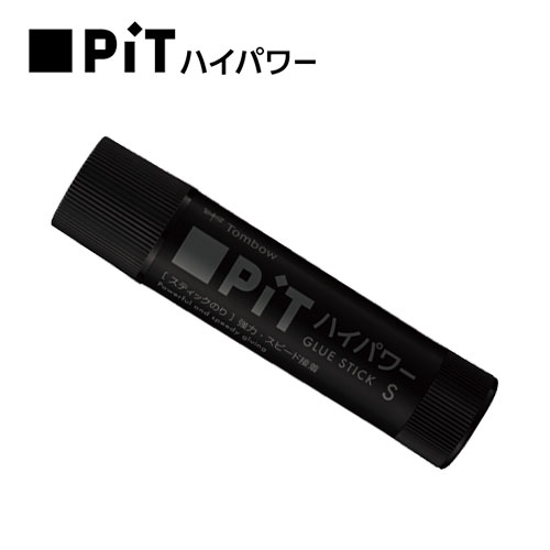 トンボ鉛筆 スティックのり ピットハイパワーSブラック