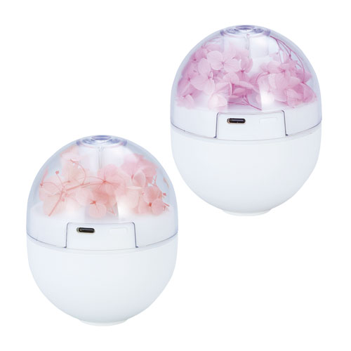 イルミネーションフラワー加湿器