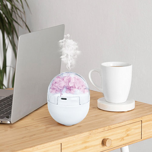 イルミネーションフラワー加湿器