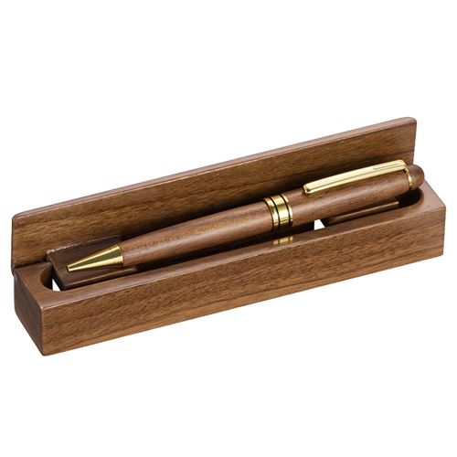 New木製ボールペン(木箱付)