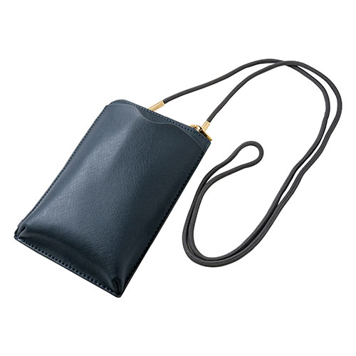 PREMO リサイクルレザー スマホショルダーポーチ