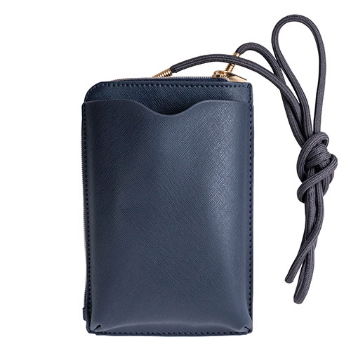 PREMO リサイクルレザー スマホショルダーポーチ