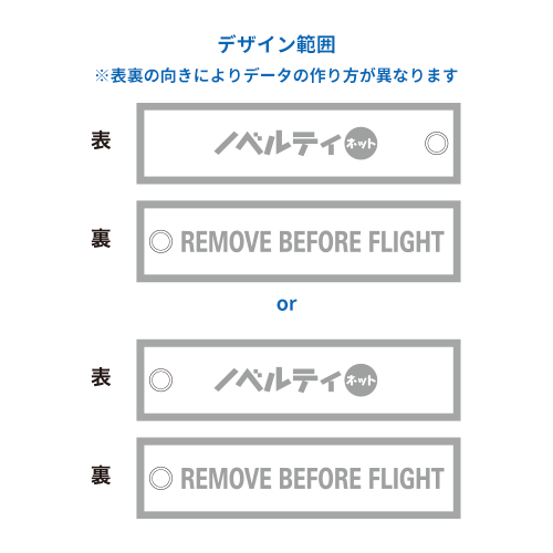 オリジナルフライトタグ