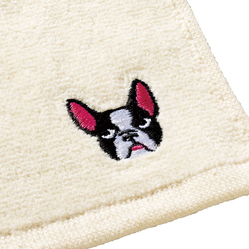 ディアドッグ 刺繍タオル