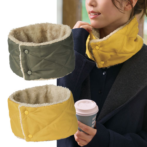 キルティングネックウォーマー 1個