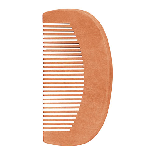 ナチュラルウッド・コンパクトコーム(ジッパーケース入り)