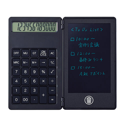 電卓付き電子メモ（4.4インチ）