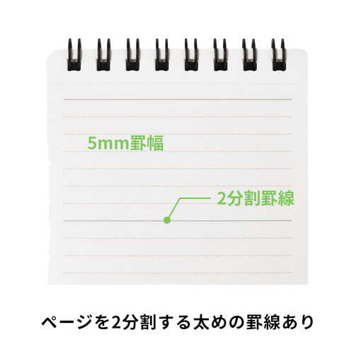 maruman ニーモシネ　メモ　5mm罫　＜A7＞