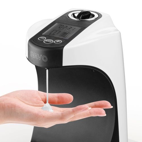 手洗い用消毒剤自動噴霧器