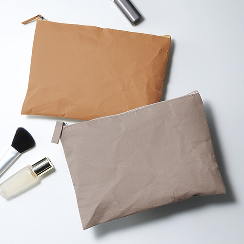 イークラフト・ウォッシャブルペーパーフラットポーチ