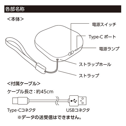 スクエアUSBエコカイロ