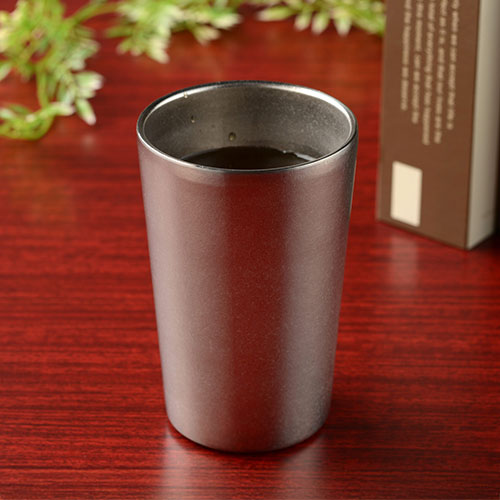 チタン二重タンブラー 350ml