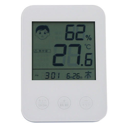 熱中症・インフルエンザおしらせクロック