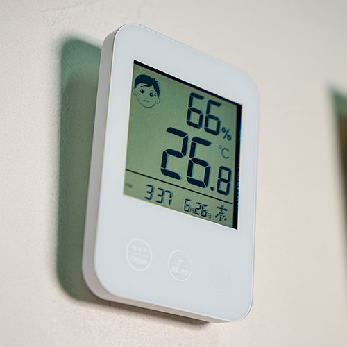 熱中症・インフルエンザおしらせクロック