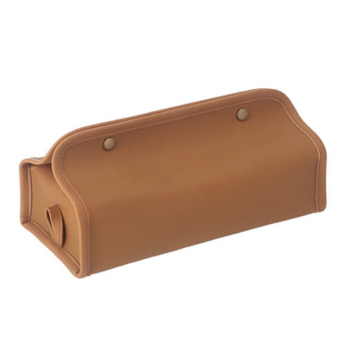 レザー調ティッシュケース