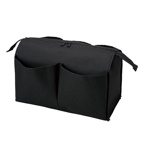 カラモ ポケット付き二段ボックスティッシュケース