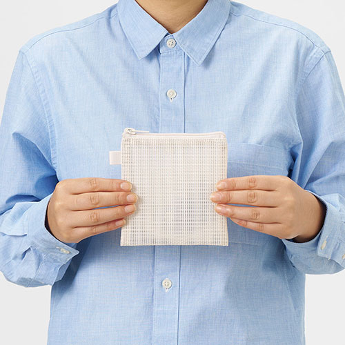 ハードメッシュフラットポーチ(SS)