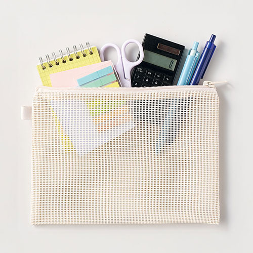 ハードメッシュフラットポーチ(M)