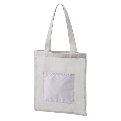 メッシュフラットトート