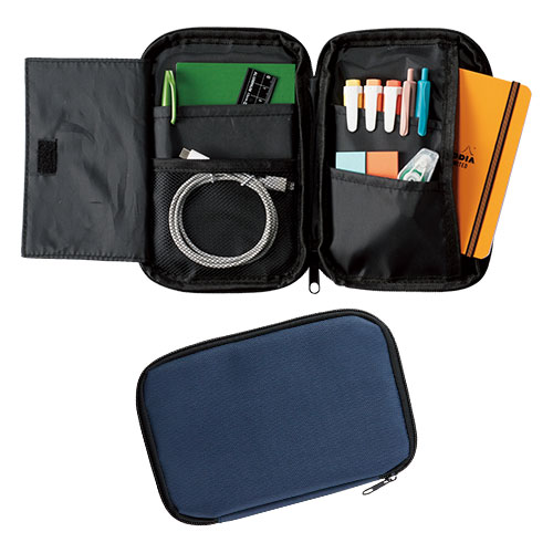 スマホが置ける　まとめるポーチ