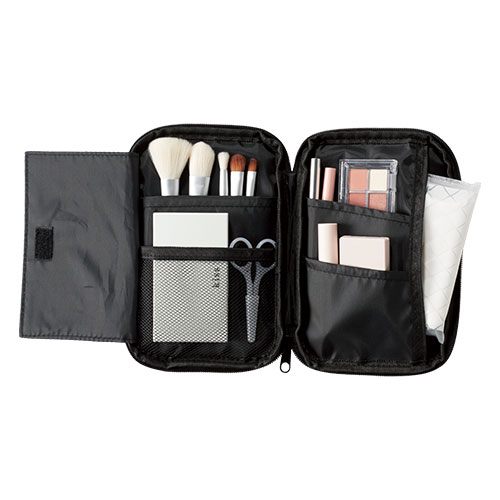 スマホが置ける　まとめるポーチ