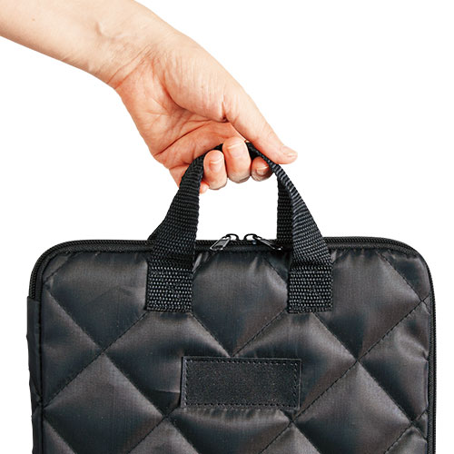 キルティングモバイルバッグ