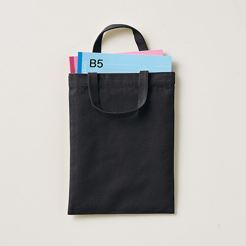 ライトキャンバスフラットバッグ(S)