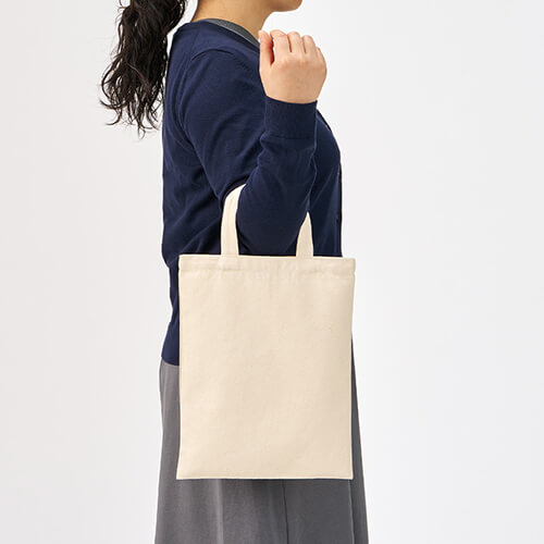 ライトキャンバスフラットバッグ(M)