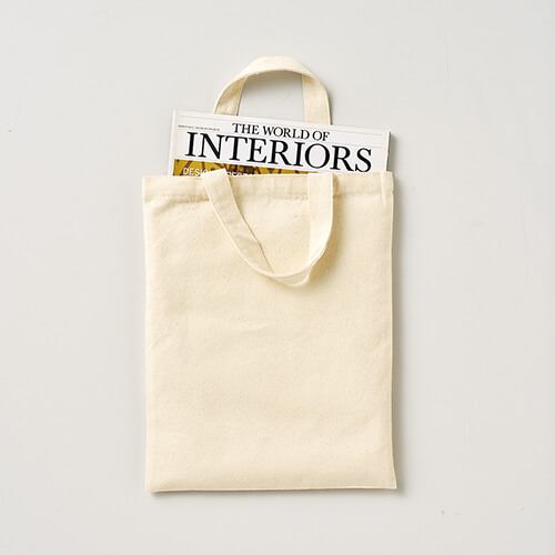 ライトキャンバスフラットバッグ(M)