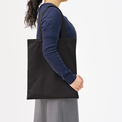 ライトキャンバスフラットバッグ(L)