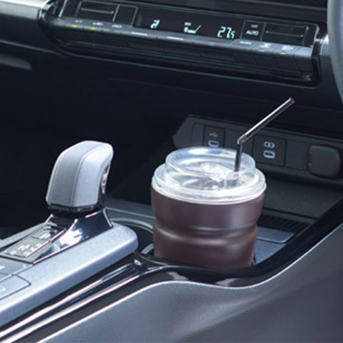 カップをそのままIN！真空断熱タンブラー