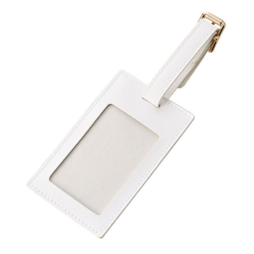 全面印刷できる合皮ラゲッジタグ